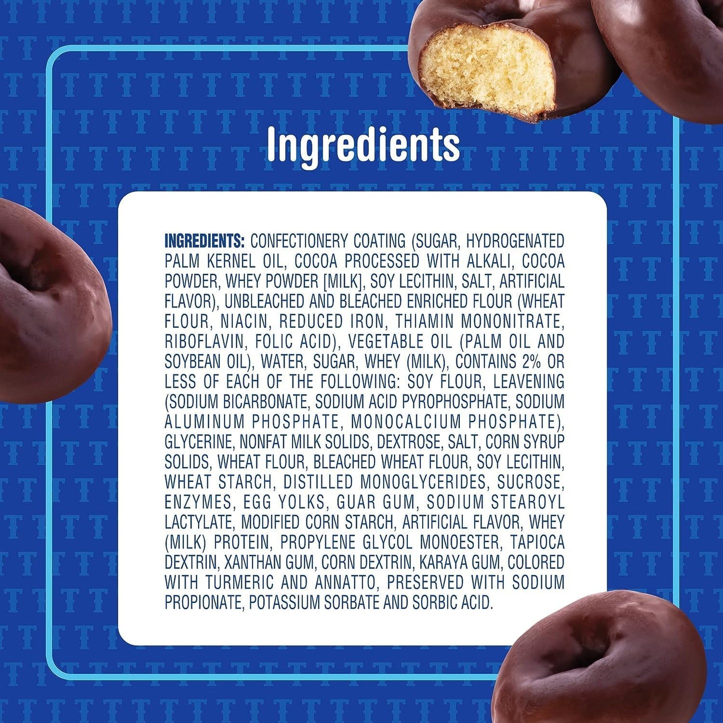 Tastykake Mini Donuts Variety Pack, Lemon, Powdered, Cinnamon, Frosted Flavors, 10 oz Bags