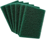 24 PCS Scouring Pad-Reusable Household Green Dish Scrubber, Premium Multipurpose Heavy Duty Scrub Pads with Anti Grease for Dishes, Kitchen Scrubbers