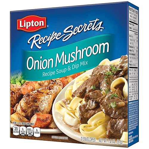 Lipton Recipe Secrets Onion Mushroom Soup and Dip Mix, 1.8 oz
