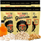 Taos Bakes- Ripe Banana & Maple Walnut Granola - Crunchy Granola Breakfast Snack - Gluten Free, No GMOS, No Fillers - 10 oz (Pack of 6)