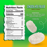 Arcor Chocolate Filled Mints Candy | 2 Pound Bag | Individually Wrapped Chocolate Mint Hard Candy | Old Fashioned Refreshing Treat with Creamy Filling