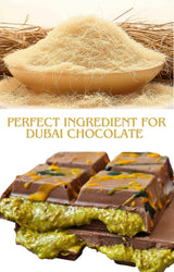UNIQBITE Kataifi Pastry, 1.1lb (500g), Shredded Fillo Dough for Dubai Chocolate Bar Pistachio | Phyllo Dough Kadayif Knafeh