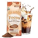 FOUR SIGMATIC Organic Focus Half Caf Ground Coffee, 10 OZ