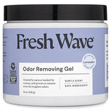Fresh Wave Lavender Odor Removing Gel, 15 oz. | Odor Absorbers for Home | Safer Odor Relief | Natural Plant-Based Odor Eliminator | Every 15 oz. Lasts