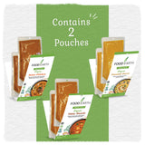 Food Earth Indian Simmer Sauces - Butter Chicken, Coconut Curry & Tikka Masala - Organic, Vegan, Gluten-Free Cooking Sauces (6 Pouches x 5.29 oz)
