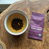 Organic Earl Grey Loose Leaf Tea, USDA Organic Certified, Citrusy and Floral, Single Serve Loose Leaf Tea (32-Pack), Limited Small Batch, Single