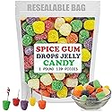 Spice Gum Drops Candy Assorted - jelly candy, Spice Drops, Gumdrop Tree, Spiced Drop Candies, Gumdrops Candies, Spiced Gum Drop, jelly drops-16OZ-1LB