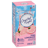 Crystal Light Drink Mix, 72 Pitcher Packets, for Flavorful Hydration and Shareable Refreshment, Pink Lemonade, Natural Flavor with other Natural