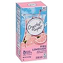 Crystal Light Drink Mix, 72 Pitcher Packets, for Flavorful Hydration and Shareable Refreshment, Pink Lemonade, Natural Flavor with other Natural