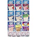Pop Tarts Variety Pack FRUIT FLAVORED Sampler, Bundle of 9 Different Flavors. Flavors Include: Strawberry, Blueberry, Raspberry, Cherry, Wildberry