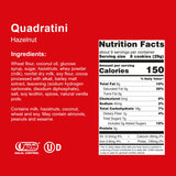 Loacker Quadratini Hazelnut Wafer Cookies, 8.82 Ounce