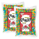 Wee Winkers 8lb of Bulk Candy for Candy Machine, The Perfect Filler for your Gumball Machine, Fruit-Flavored Assorted Shapes, Retro Style Hard Candy