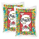 Wee Winkers 8lb of Bulk Candy for Candy Machine, The Perfect Filler for your Gumball Machine, Fruit-Flavored Assorted Shapes, Retro Style Hard Candy