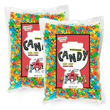 Wee Winkers 8lb of Bulk Candy for Candy Machine, The Perfect Filler for your Gumball Machine, Fruit-Flavored Assorted Shapes, Retro Style Hard Candy