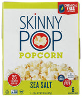 Skinny POP Sea Salt Microwave Popcorn, 16.8 OZ