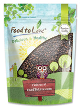 Food to Live - Whole Black Pepper, 4 Pounds Dried Peppercorns, Kosher, Vegan, Bulk Spice. Strong Pungent Flavor. Rich in Minerals. Great for Spicing