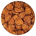 Honey Roasted Mini Sesame Chips, 1 Pound Bulk Bag, Sesame Snacks, Hampton Distribution