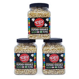 YOLO! Snacks - Gourmet White Virtually Hulless Popcorn Kernels - Small Kernels - Non-GMO - 14oz (3 Pack)
