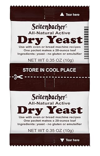 Seitenbacher Active Dry Yeast, 0.35 Ounce (Pack of 32)