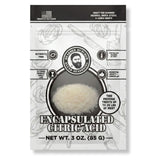 Bearded Butchers Encapsulated Citric Acid 60%, Non-GMO, 3 oz - Sausage Tang Flavor, Ideal for Meat Processing, Summer Sausage, Beef Sticks, Jerky, and