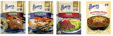 Pioneer Gluten Free Gravy & Seasoning Mixes - 4 packages (Variety - All Flavors)