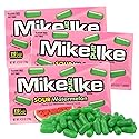 Mike and Ike Sour Watermelon Theater Boxes, Chewy Fruit Candies, Movie Night Treats, 4.25 Ounces (Pack of 3)
