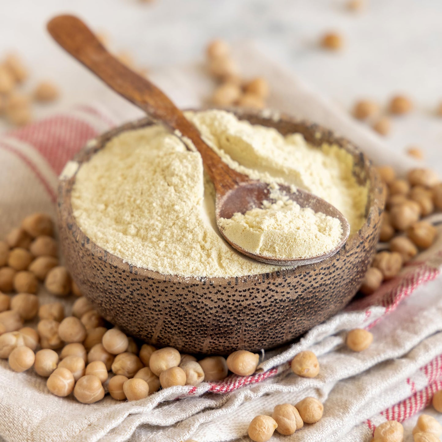 Pure Original Ingredients Garbanzo Bean Flour (1 Gallon) Gluten Free Chickpea Flour, Non-GMO & Pure