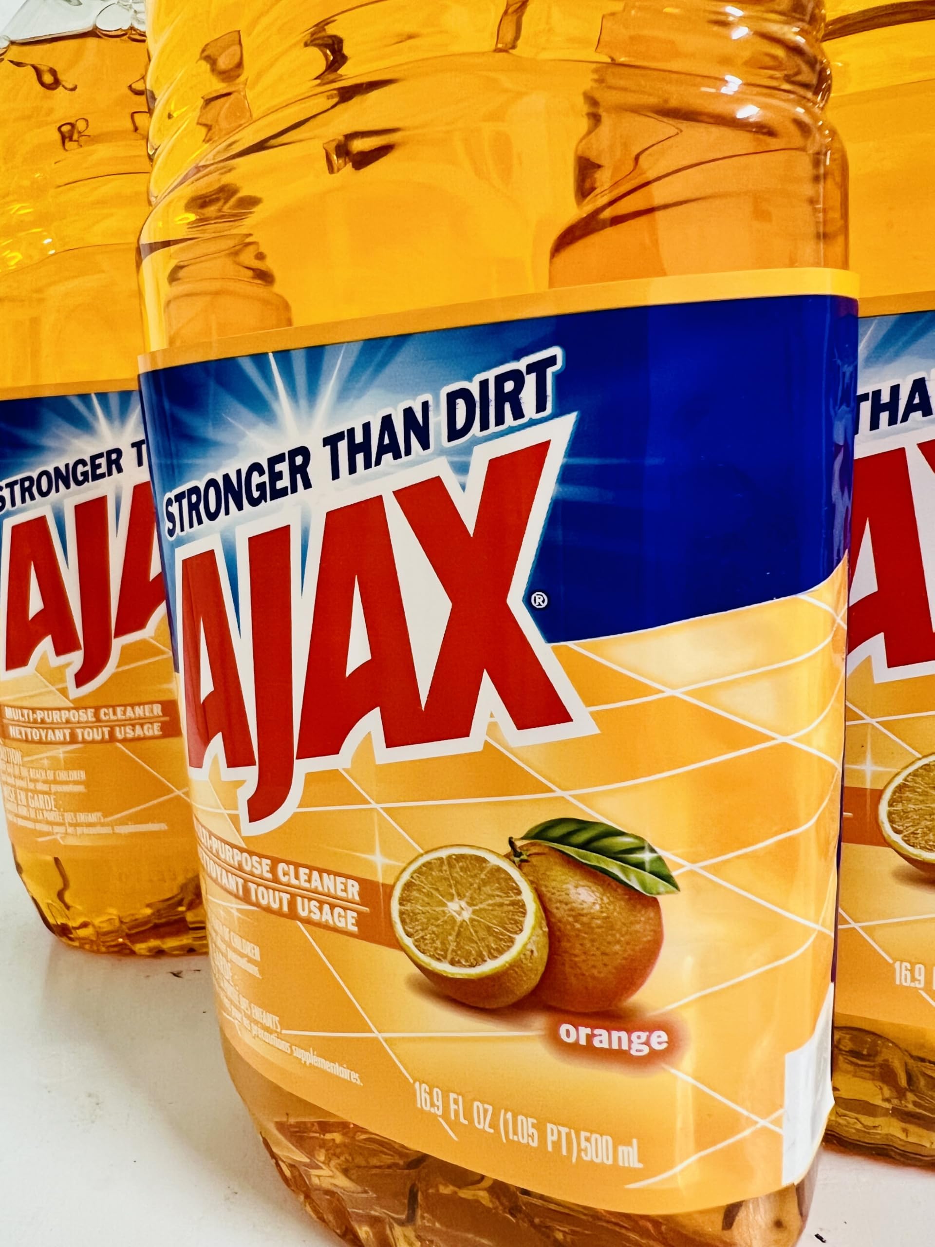 Ajax Orange Scented All Purpose Cleaner 16.9 Ounce (3 pack)