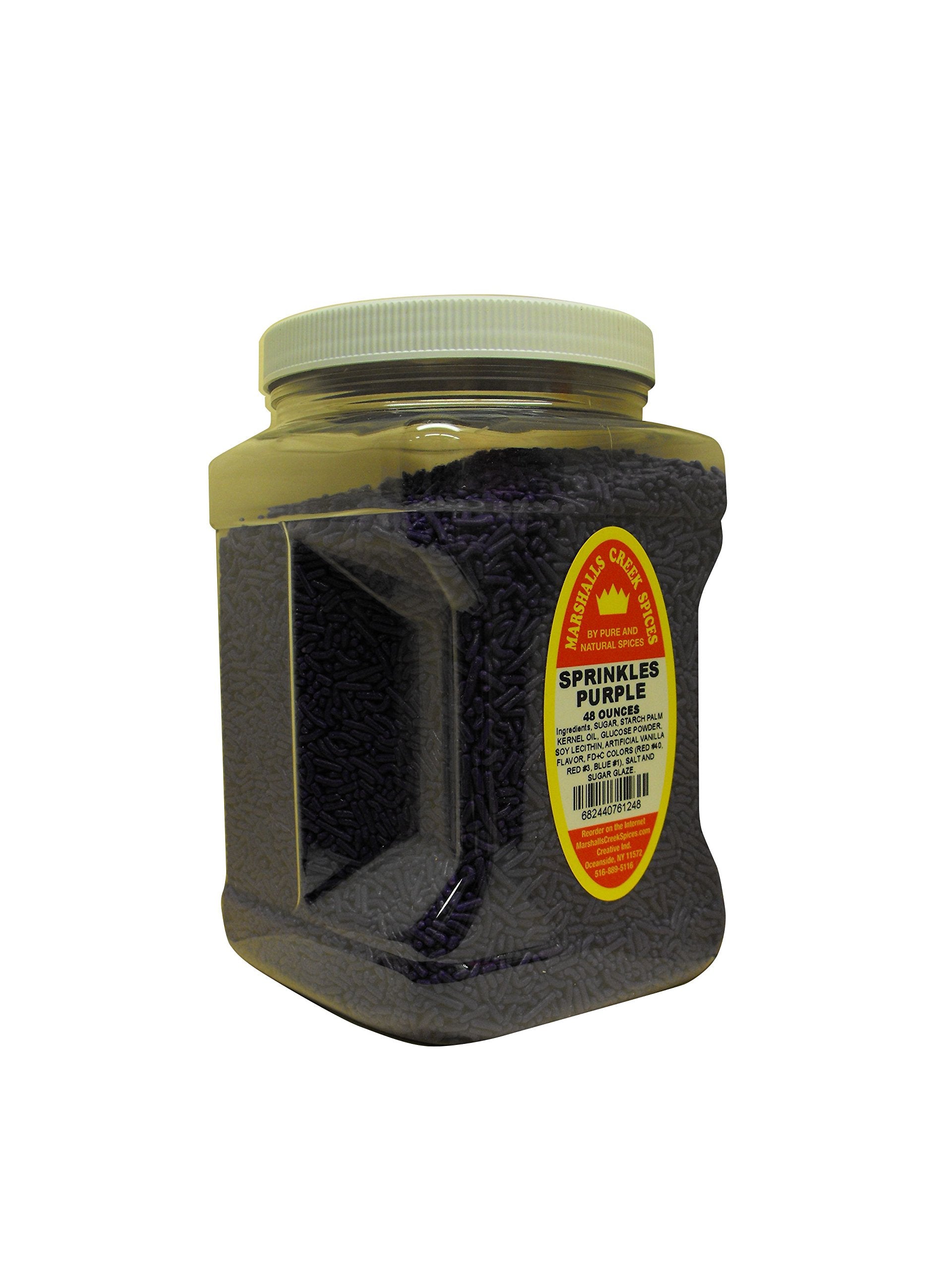 Marshall’s Creek Spices Family Size Marshall’s Creek Spices Sprinkles Purple Seasoning, 48 Ounce, 48 Ounce