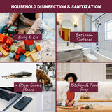 SKV Surface Disinfection and Sanitization | Cleans, Deodorizes, and Disinfects, Made with Hypochlorous Acid and Destroys 99.9% of Viruses
