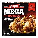 Banquet Mega Bowls Country Fried Chicken, Frozen Meal, 14 Ounce