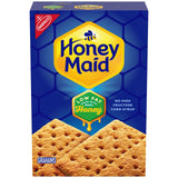 Honey Maid Low Fat Honey Graham Crackers, Lunch Snacks, 14.4 oz
