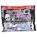 Greenbrier (1) Bag Halloween Candy Bracelets - Candy Beads with Skull Charms - 10 Individually Wrapped Pieces per Bag - Net Wt. 2.82 oz / 80 g