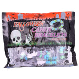 Greenbrier (1) Bag Halloween Candy Bracelets - Candy Beads with Skull Charms - 10 Individually Wrapped Pieces per Bag - Net Wt. 2.82 oz / 80 g