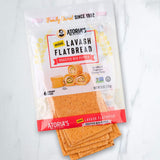 Atoria's Family Bakery Mini Roasted Red Pepper Lavash Wraps 8-Packs of 6 Sheets (48 Sheets)