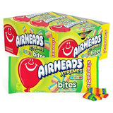 Airheads Xtremes Sweet and Sour Candy Bites, Chewy Candy Bag, Rainbow Berry Artificially Flavored, 4 Ounces (12-Pack)