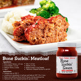 Bone Suckin' Sauce Sweet Southern BBQ Sauce, Gluten-Free, Non-GMO, Kosher, Barbecue Sauce Sweetened with Cane Sugar & Molasses, All-Purpose Barbecue