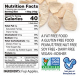 Brothers All Natural Disney Freeze Dried Fruit Crisps, Fuji Apple, 0.35 Oz (Pack of 12), Made with 100% Fruit, Gluten Free, Soy Free, Vegan, Healthy