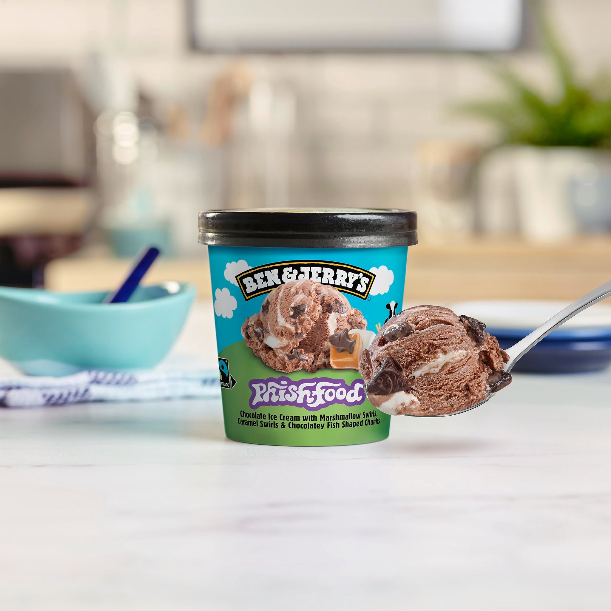Ben & Jerry's Phish Food Chocolate Ice Cream 16 oz