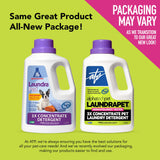 LaundraPet 3X Strength Premium Laundry Detergent with Enzyme Cleaner - 64 Oz (96 Washes) Pet Stain and Odor Eliminator, Enzymatic Detergent by Alpha