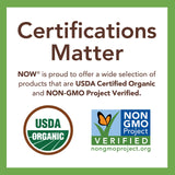 NOW Foods, Certified Organic Maple Syrup, Grade A Amber Color, 100% Pure, Light Delicate Flavor, Certified Non-GMO, 32-Ounce