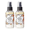 Zum Indigo Wild Mist Room & Body Spray - Aromatherapy Essential Oil Spray - Natural Body Mist & Room Spray - Amber Scent - 4 fl oz (2 Pack)