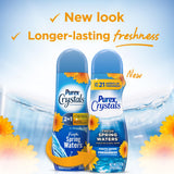 Purex Crystals In-Wash Fragrance and Scent Booster, Fresh Spring Waters, 21 Ounce (Pack of 4)