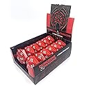 Boston America Dungeon and Dragons D&D DND D20 +1 Potion Sour Candy Collectible Tin - Twelve (12) Tins with Store Display - Sour Cherry Flavor