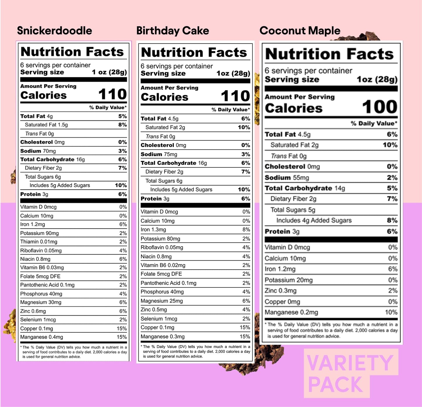 Clusterbucks Superfood Clusters - Grain-Free, Keto-Friendly Granola with Regeneratively Grown Sprouted Buckwheat- Gluten-Free, Low-Carb, Organic