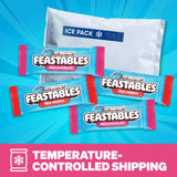 MrBeast Feastables Milk Chocolate & Milk Crunch Variety 2lb Box, Bite Size