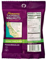 Primavera Snack Pack Walnuts Linden's Best - 10 Pack 1.5 oz Snack Light Halves