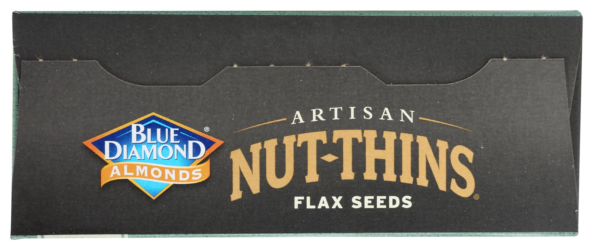 Blue Diamond Almond Artisan Nut Thins Cracker Crisps, Flax Seeds, 4.25 Ounce