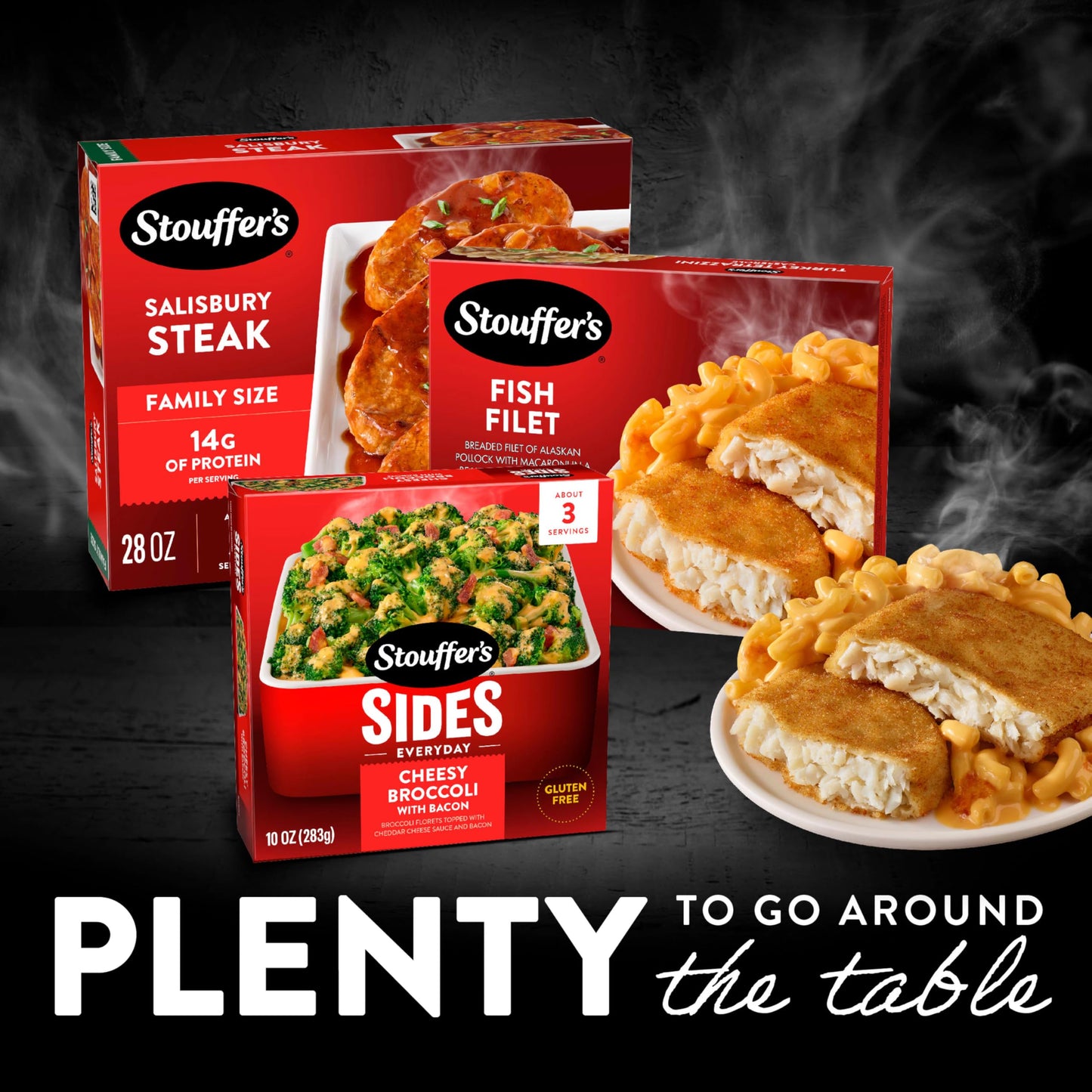 Stouffer's Fish Filet, Single Serve, Frozen Fish Filet, Single Frozen Meals