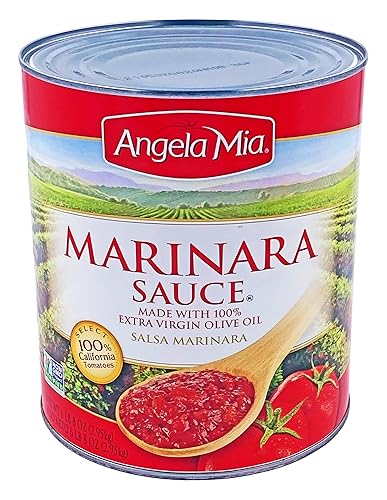 Angela Mia Marinara Sauce, 104 Ounce